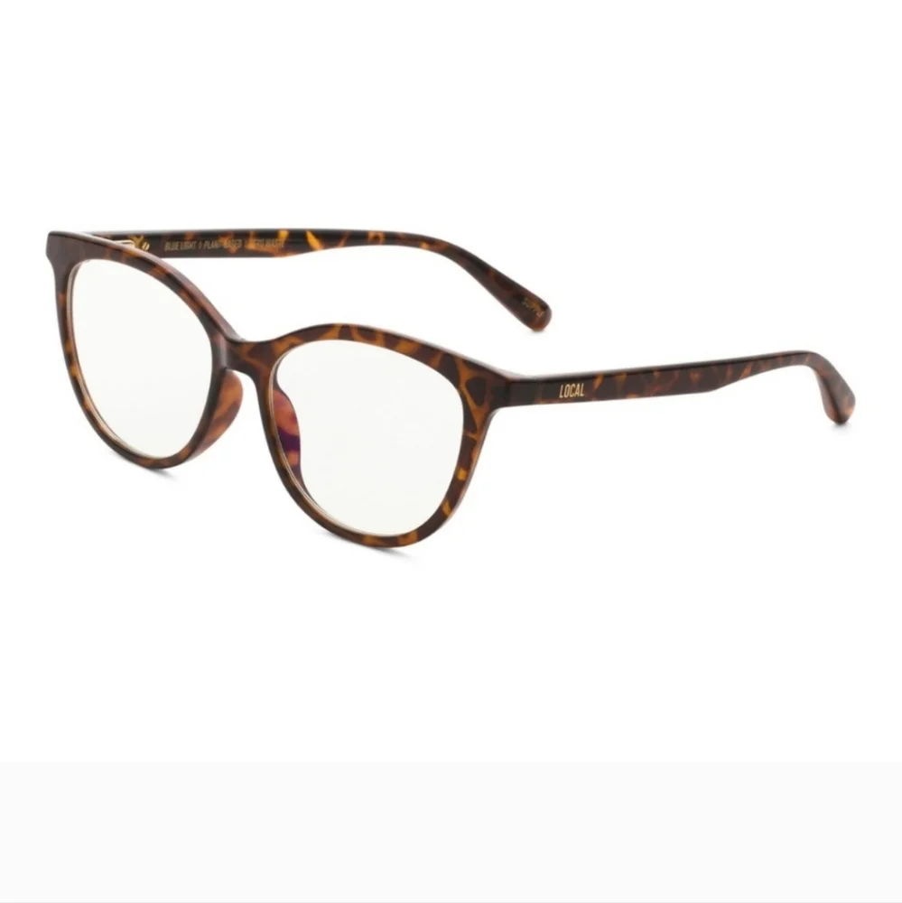 LOCAL SUPPLY AUSTRALIA Blue Light Glasses ADL Tortoise Modified Cateye BNWT